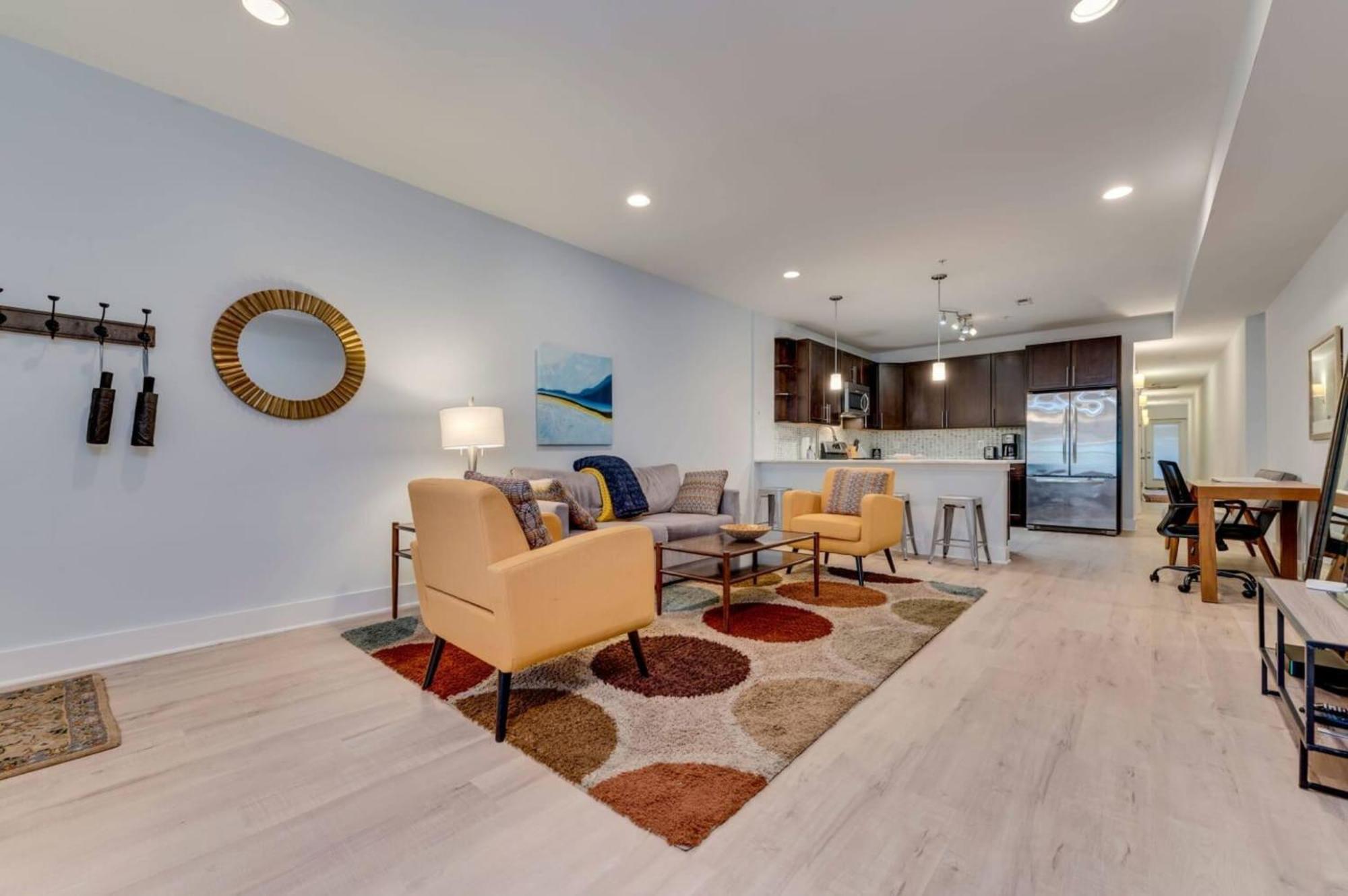 Luxe 2Bd2Ba Townhouse In Hip Area - Near Metro Apartment Washington Bagian luar foto