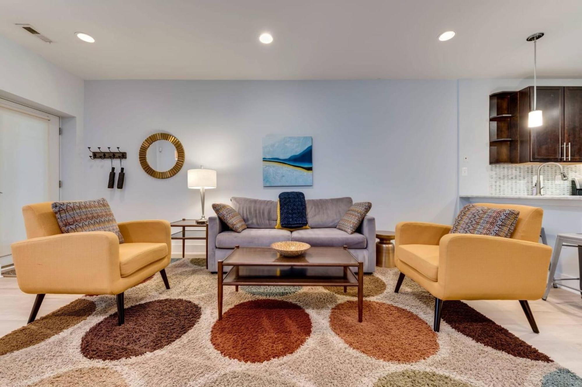 Luxe 2Bd2Ba Townhouse In Hip Area - Near Metro Apartment Washington Bagian luar foto